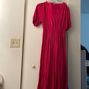 Women’s long high/low dress